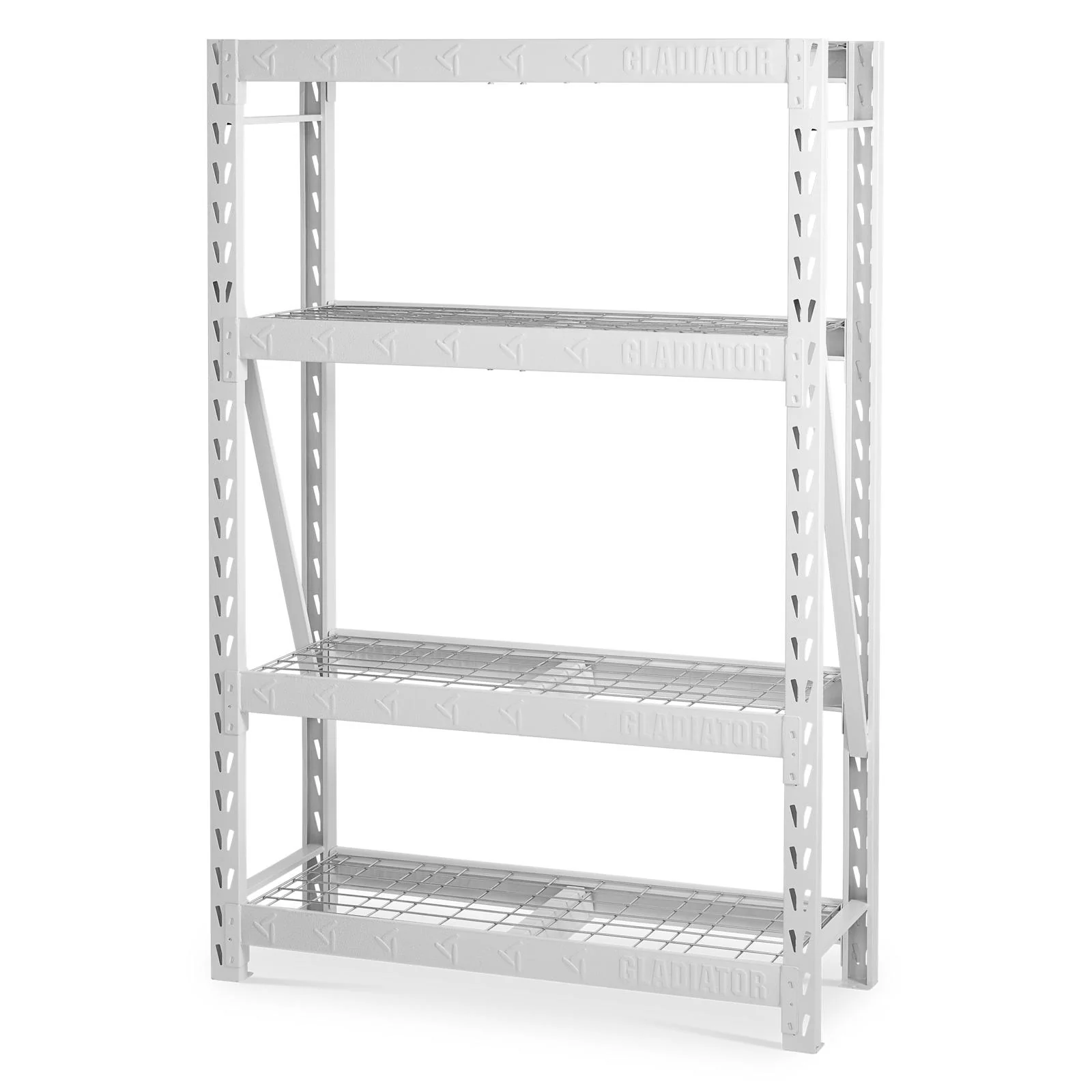 48" Wide Heavy Duty Rack with Four 18" Deep Shelves
