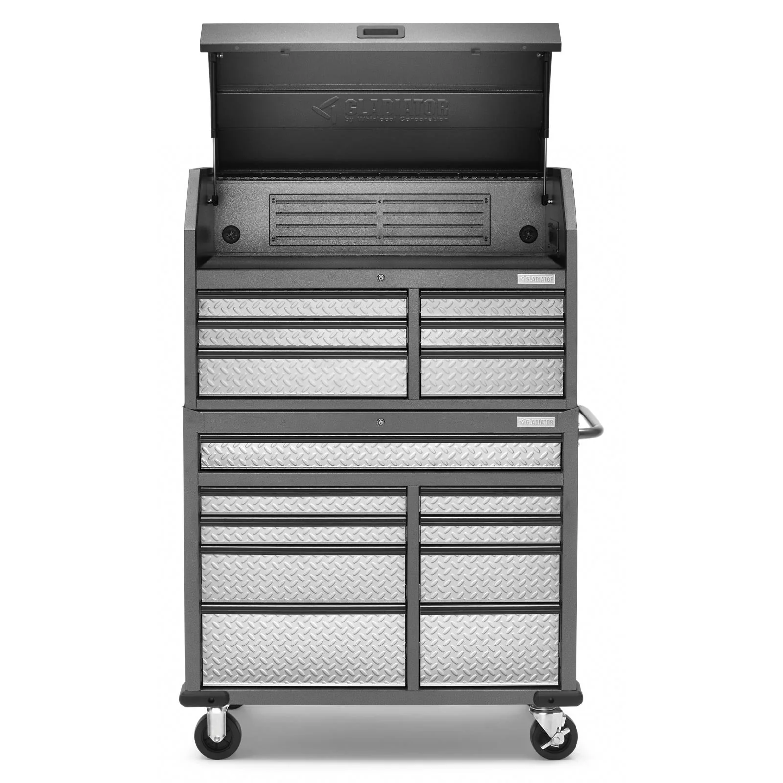 Premier 41 inch 15-drawer Mobile Tool Chest Combo