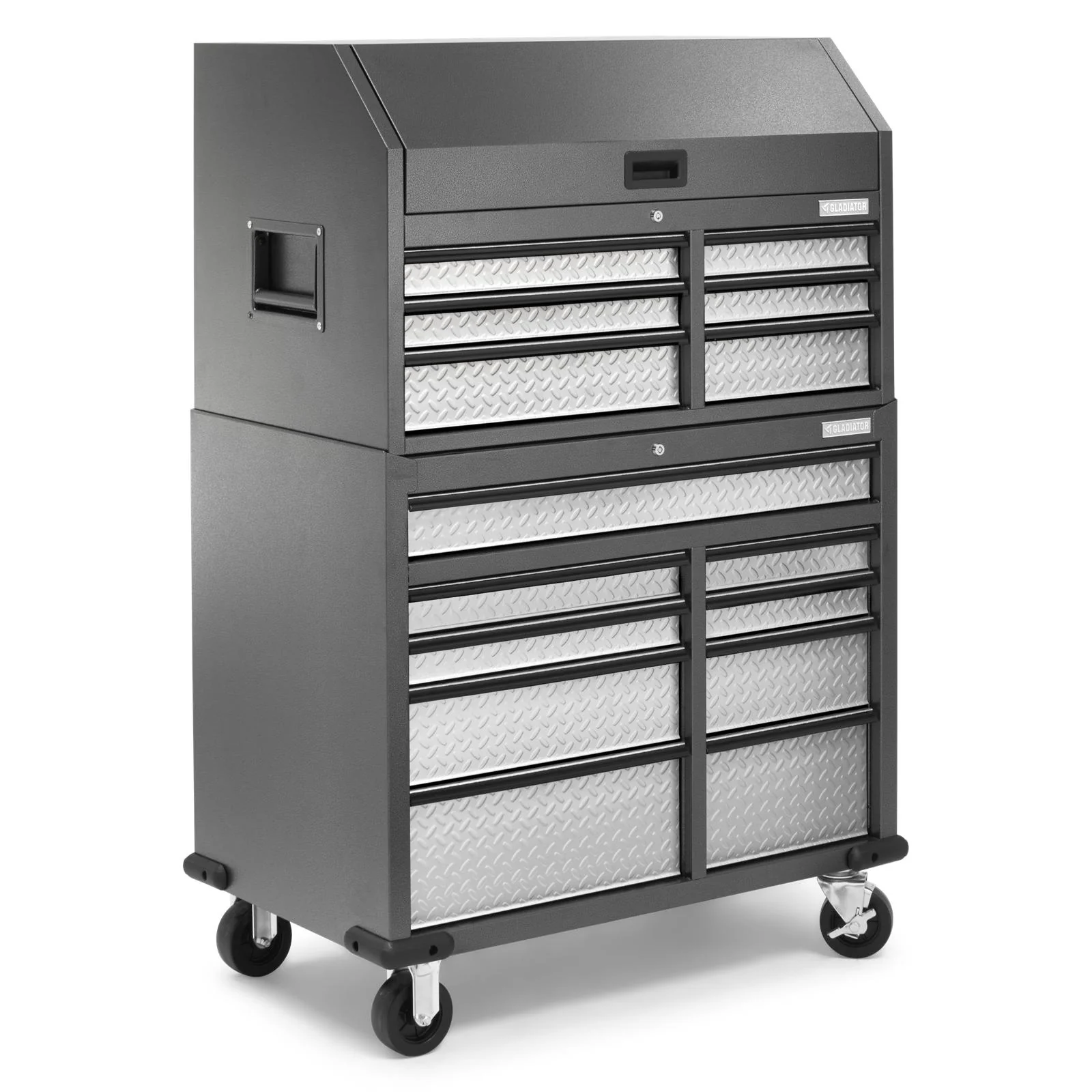Premier 41 inch 15-drawer Mobile Tool Chest Combo