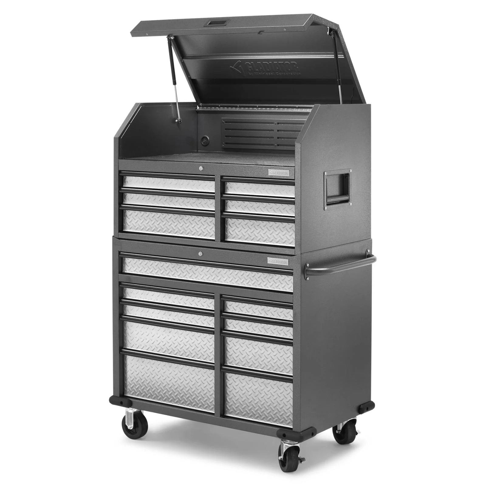 Premier 41 inch 15-drawer Mobile Tool Chest Combo