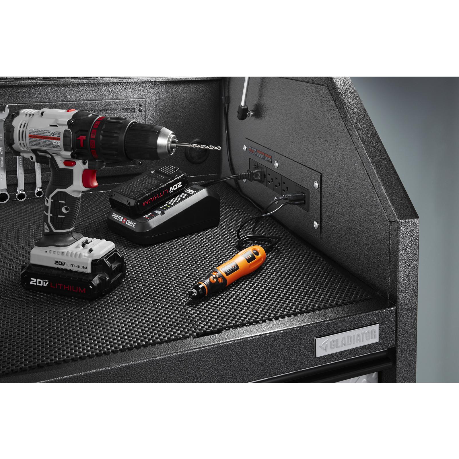 Premier 41 inch 15-drawer Mobile Tool Chest Combo