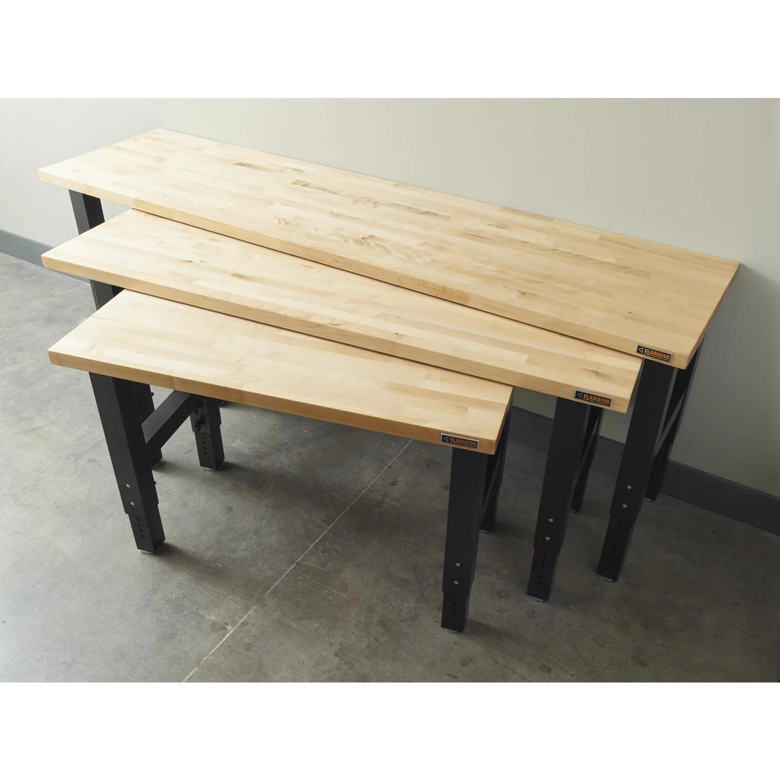 6' Adjustable Height Hardwood Workbench