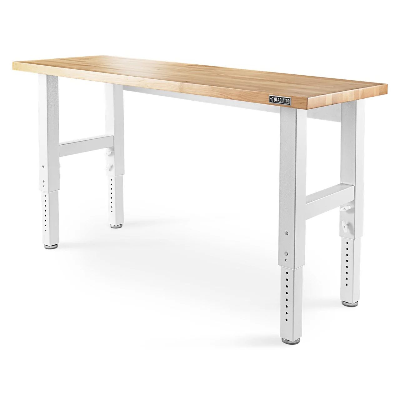 6' Adjustable Height Hardwood Workbench