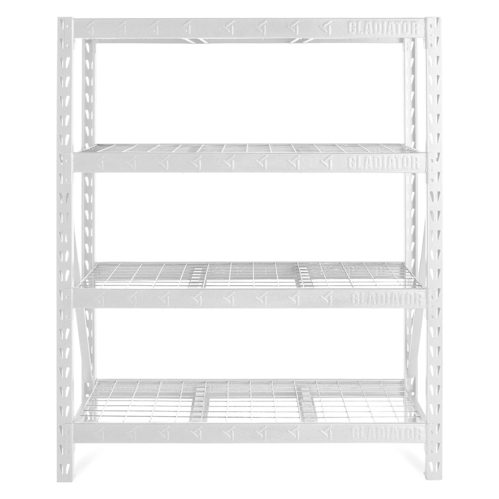 60" Wide Heavy Duty Rack with Four 18" Deep Shelves
