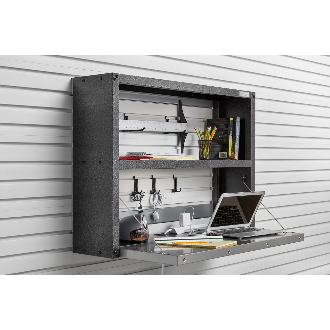 Ready-to-Assemble Foldaway Work Station